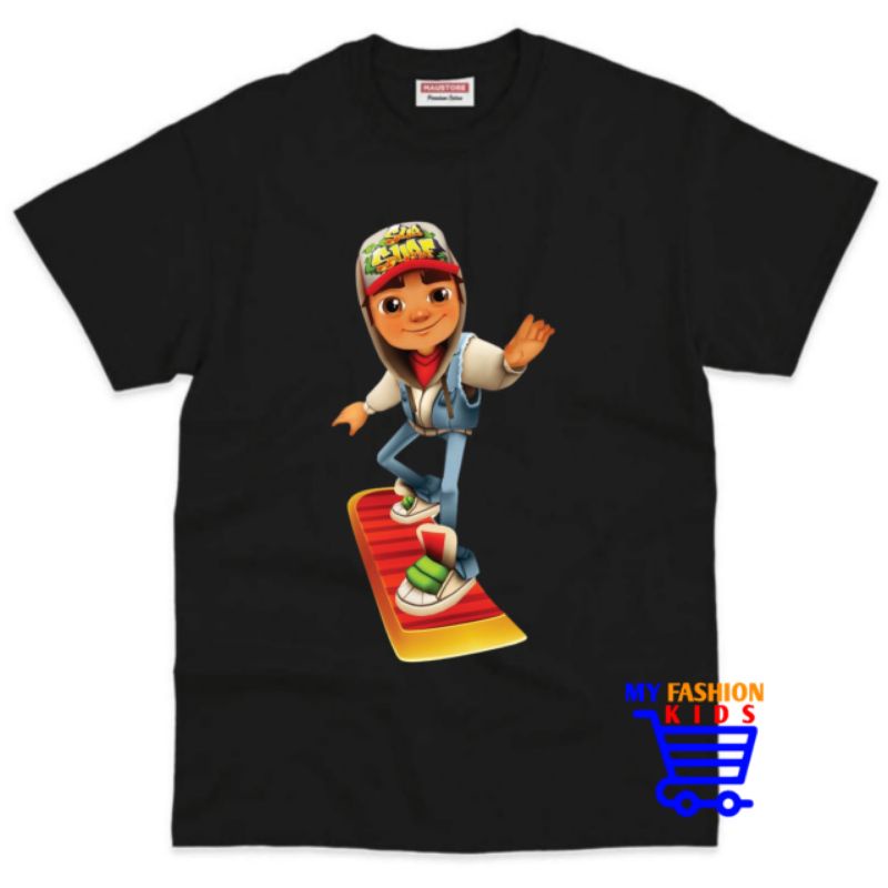 BAJU ANAK KAOS ANAK SUBWAY SURF BAHAN PREMIUM