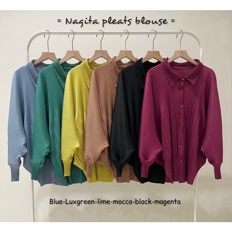 Nagita pleats blouse