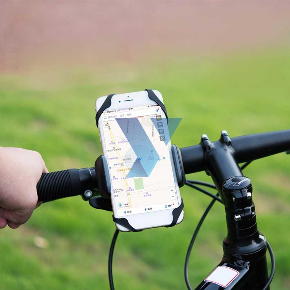 TaffSPORT Bike Smartphone Holder Sepeda Universal Rack Bicycle - BM03 ( Al-Yusi )