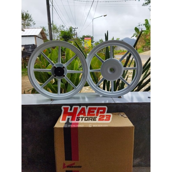 VELG VROSSI PALANG 8 WARNA PUTIH BEAT 110 ALL