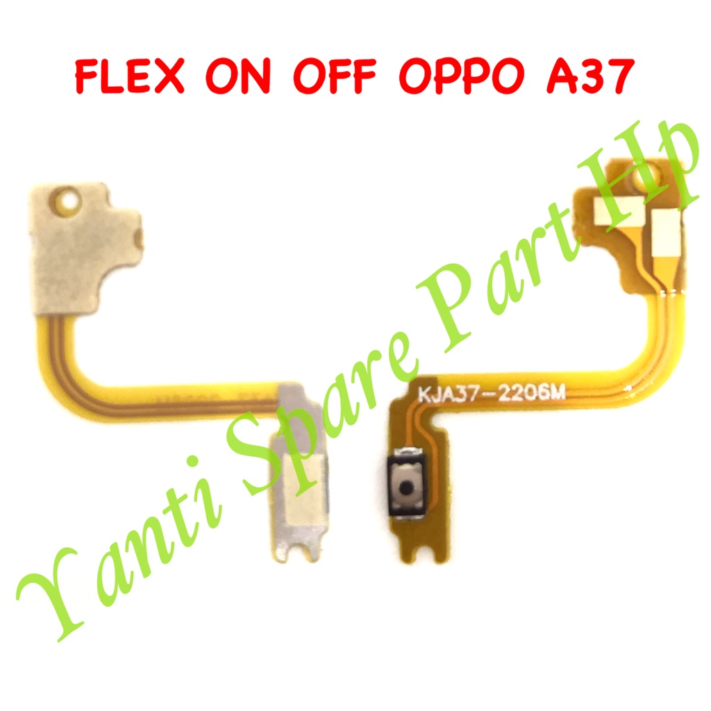 Flexible On Off Oppo A37 Original Terlaris New