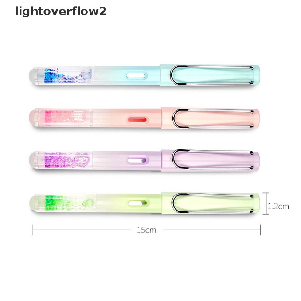 (lightoverflow2) Tempat Pensil Transparan Bisa Dihapus Untuk Bisnis / Sekolah / Kantor