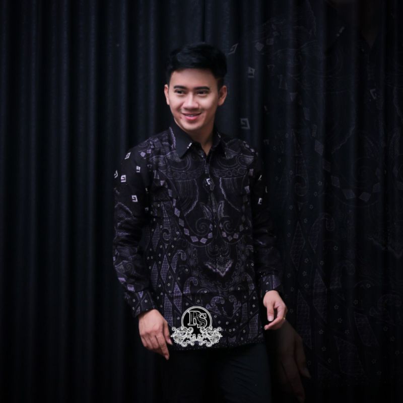 Kemejan batik pria batik nusantara batiksolo batikpekalongan batikpria