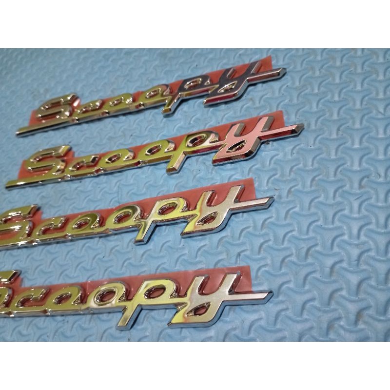 EMBLEM LOGO HONDA SCOOPY F1 2014-2016 ORI