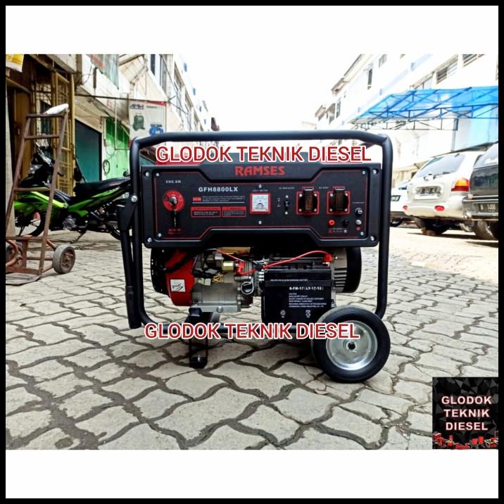Genset Generator Bensin 5000 Watt Gasoline Generator 5000 W