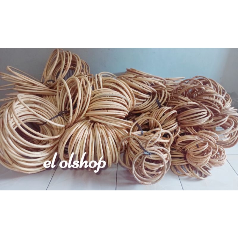 Ring Rotan Gelang Rotan Gelang Lempar Holahop Holahoop Diameter 20cm