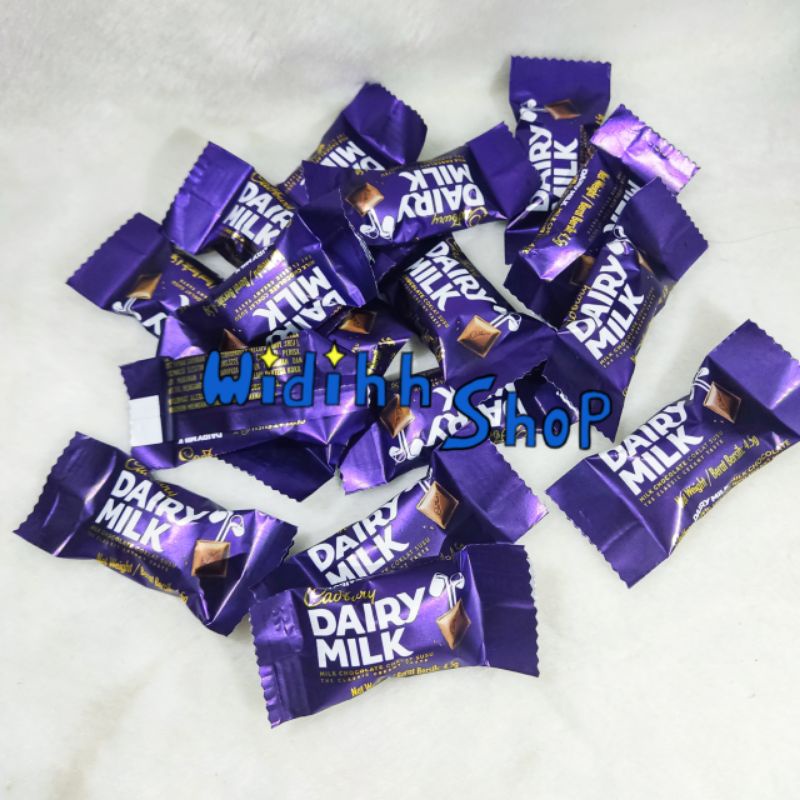 Cadbury Dairy Milk Cokelat Mini Import Malaysia 4,5 gram