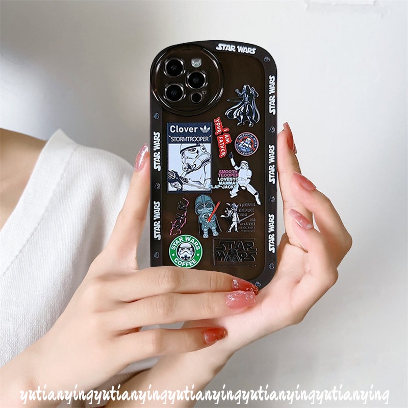 Case Desain Star Wars Untuk Oppo A16 A5s A15 A12 A54 A7 A96 A55 A74 A3s A16K A57 2022 A95 A16E A31 A1K A12E A53 A33 A6 A35 6s 7z A6 2020 6s A36 Cover / Sarung Bantal Lembut