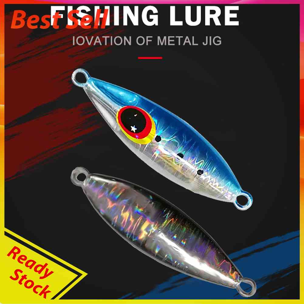 Spoon Jigbait Sinking Fishing Lure Crankbait Artificial Wobbler Tackle for River