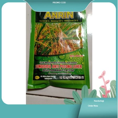 ANRIN FUNGISIDA ANTI BULAI, ANTI PATEK, ANTI POTONG LEHER