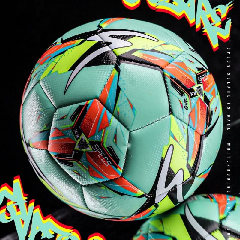 BOLA FUTSAL SPECS SOLARE FS BALL AQUA BRIGHT RED