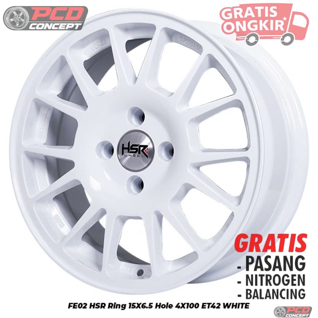 PAKET VELG BAN R15 HSR FE02 R15 AGYA CALYA BRIO GRATIS ONGKIR