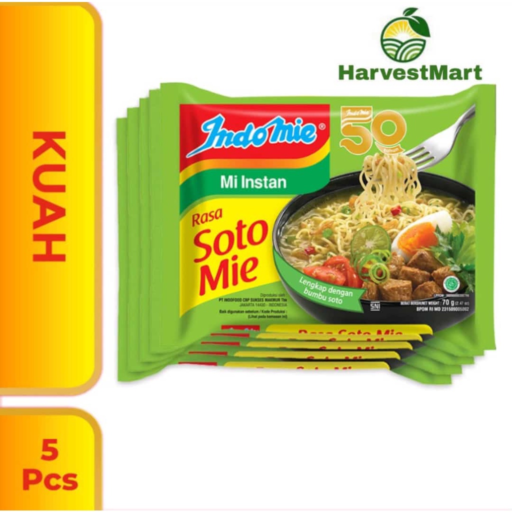 

INDOMIE SOTO ISI 5PCS//HARVESTMART