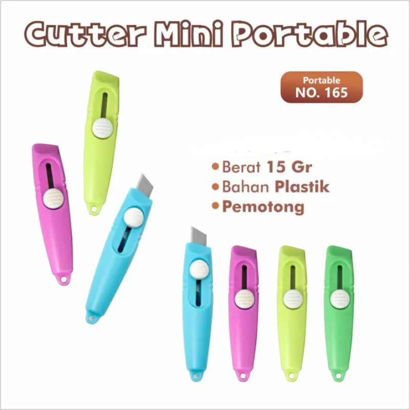 

1 Pcs Cutter Mini Portable Pisau Cutter unik Lucu