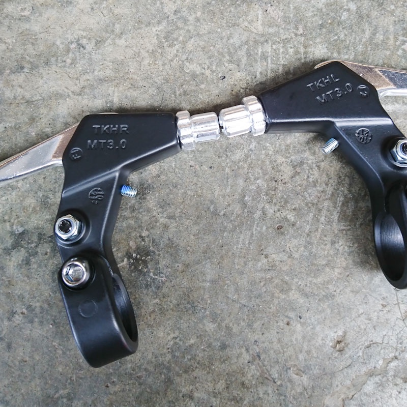 Brake Lever Handle Rem Tektro Full Alloy Sepeda MTB Lipat