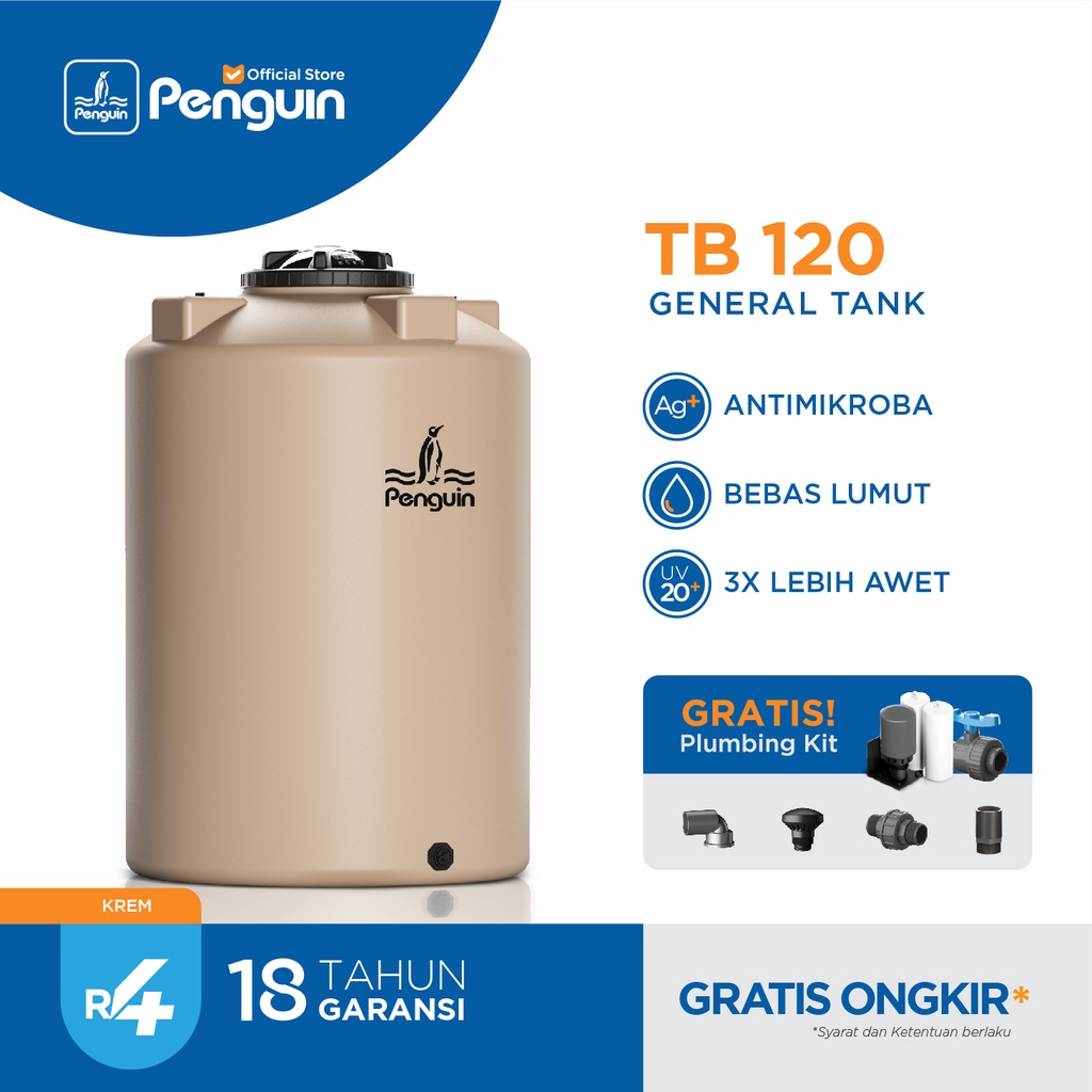 Penguin Tangki | Toren | Tandon Air TB 120 1200 liter