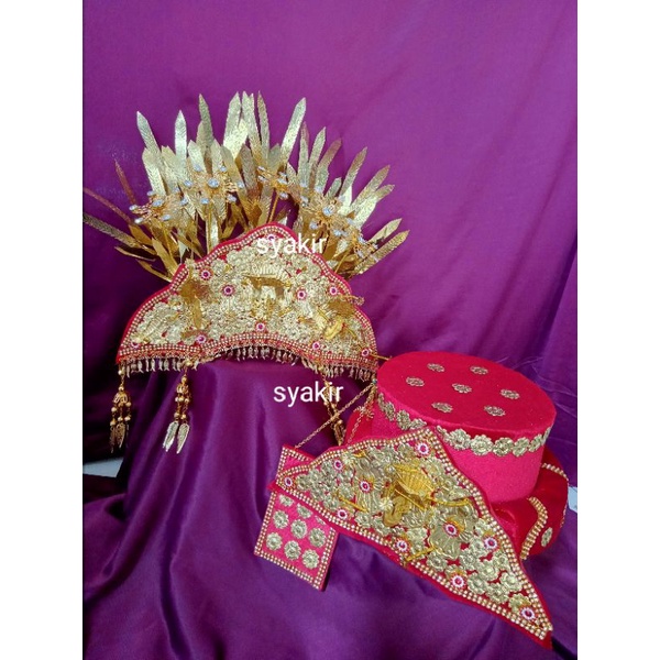 Acc pengantin adat bangka