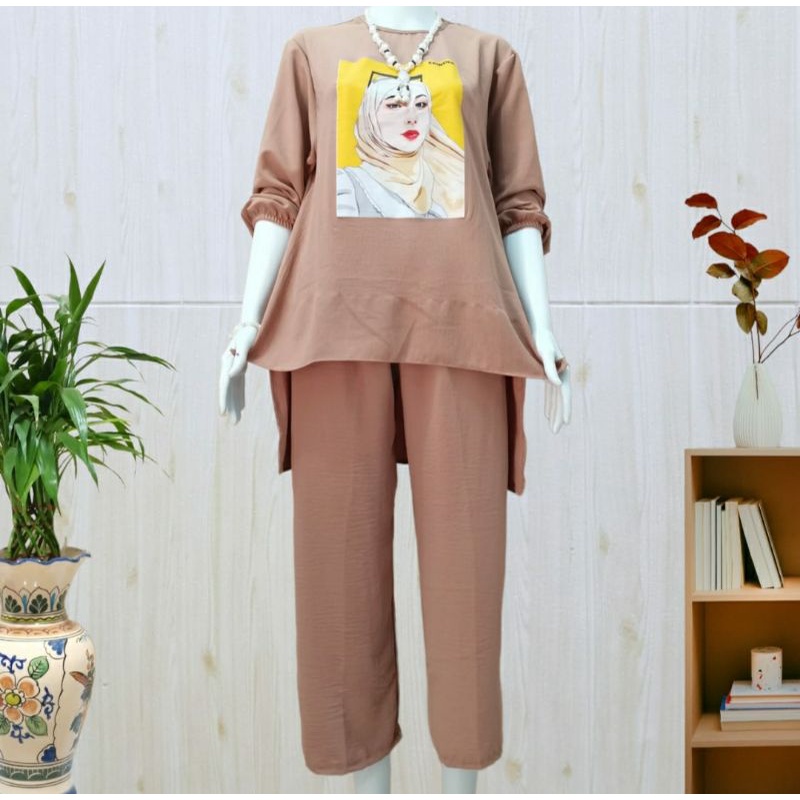 SETELAN VIRALL CRINKLE AIRFLOW