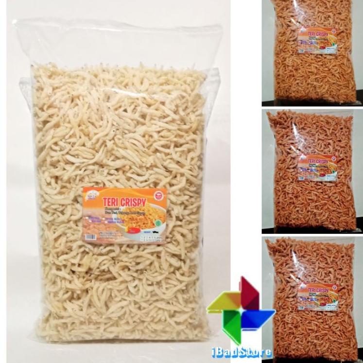 

fonp179 Netto 1KG Teri Crispy Kualitas Super - Teri Krispi Non Msg & Non Pengawet | Teri Nasi Medan Crispy ❀ 22