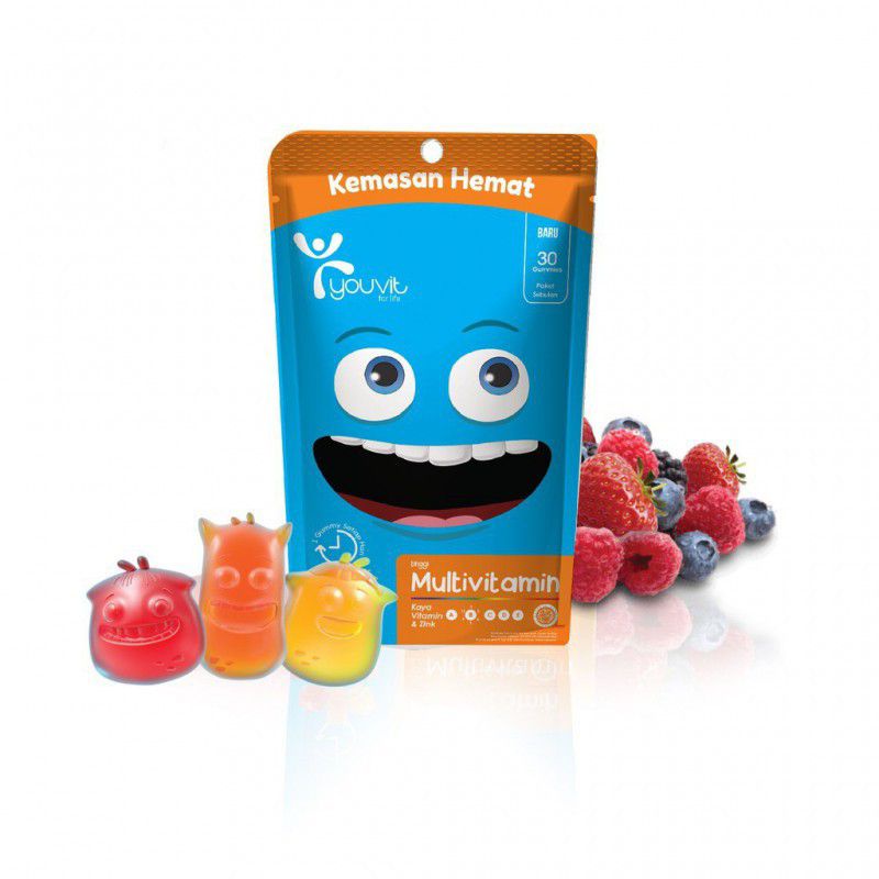 Youvit Multivitamin Gummy Kids isi 30