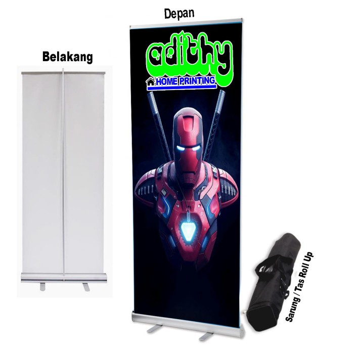 

Limited Roll Up Banner 60X160Cm Alumunium