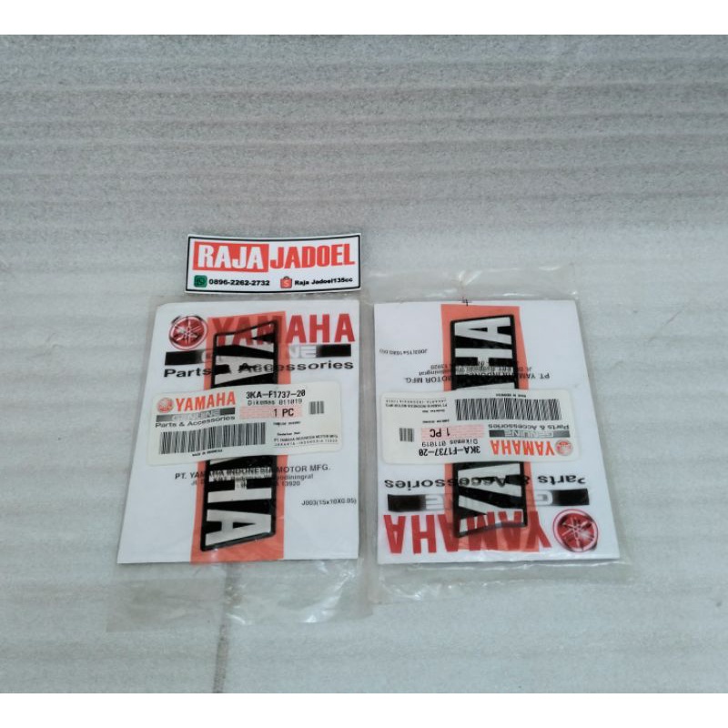 EMBLEM BOX AKI YAMAHA RX KING ORIGINAL 2001/2002