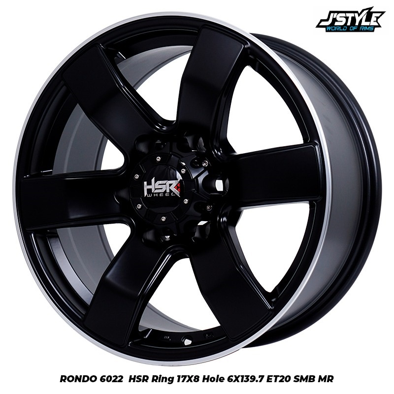 Modifikasi Velg mobil Fortuner Dmax Pajero HSRwheel Ring 17