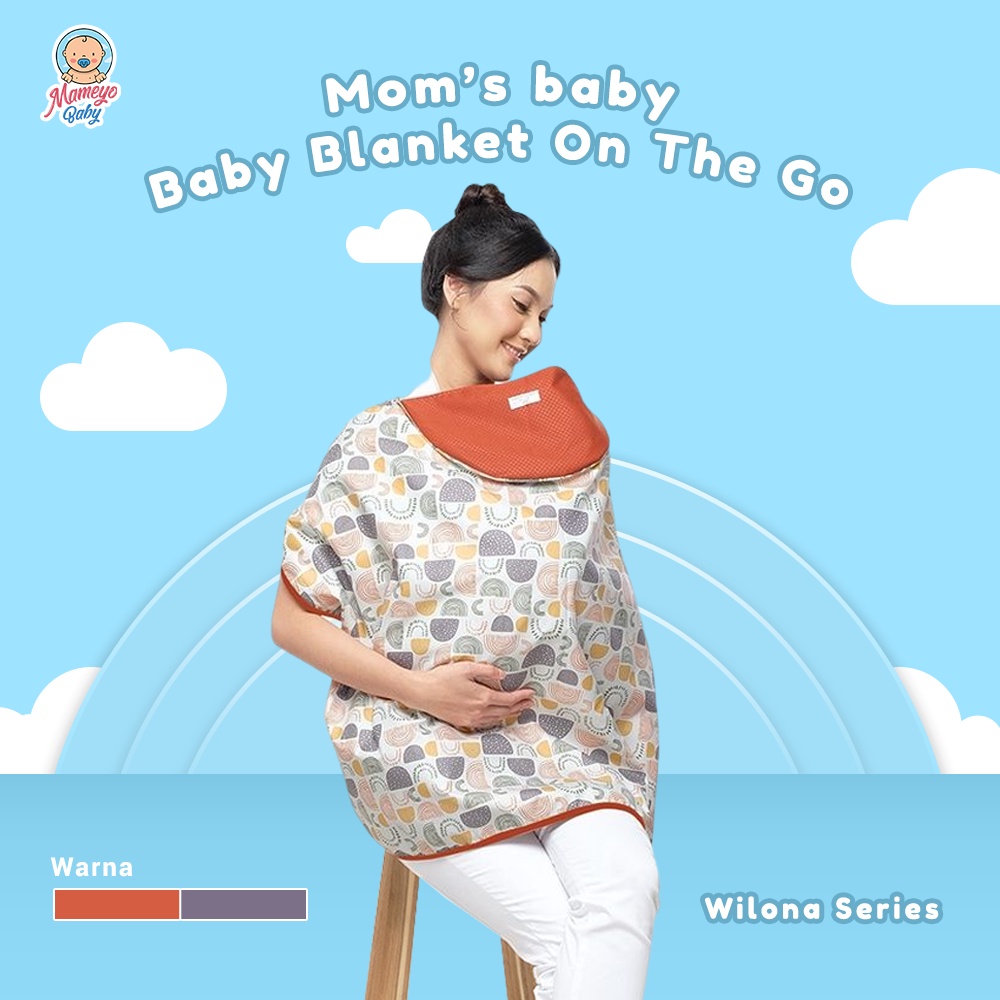 On The Go Blanket 6 in 1 Moms Baby Wilona Series - MBB5020