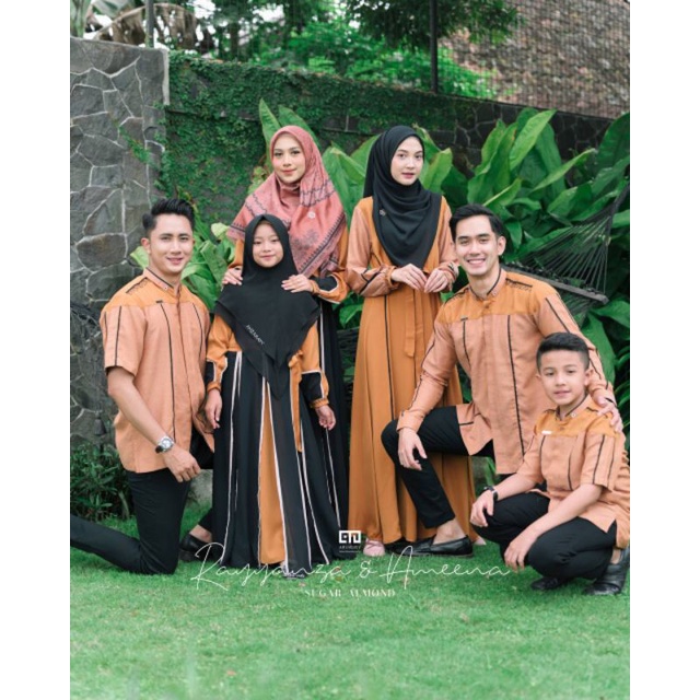 DP PO FAMSET LEBARAN RAYYANZA AMEENA SUGAR ALMOND BAYAR 5X
