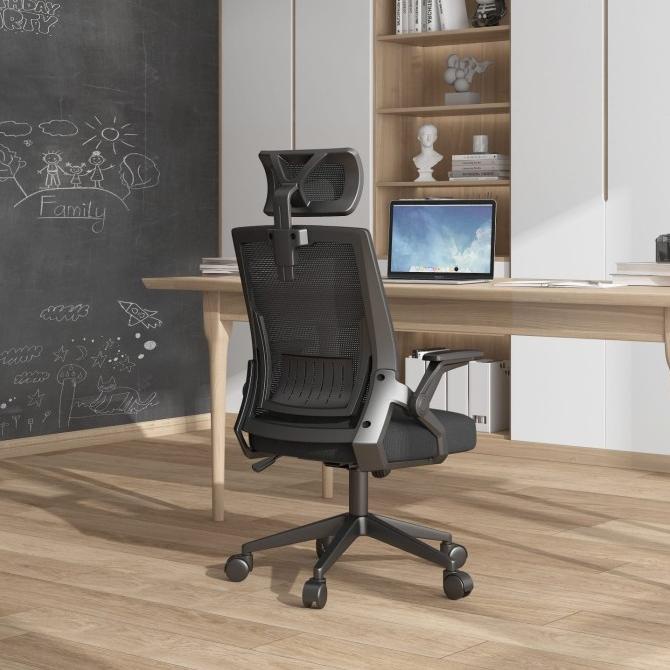 KURSI KANTOR KURSI KERJA KURSI DIREKTUR KURSI STAFF - 7720 BlackBlack