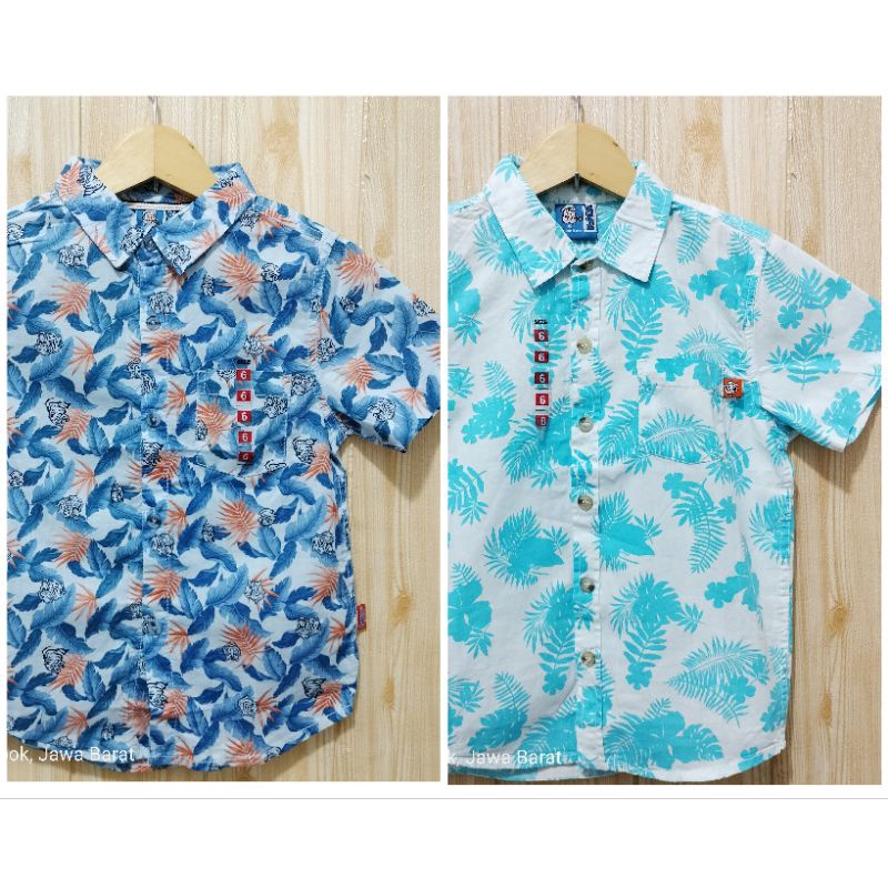 Popeye Kemeja/Atasan Anak Laki-laki Safari