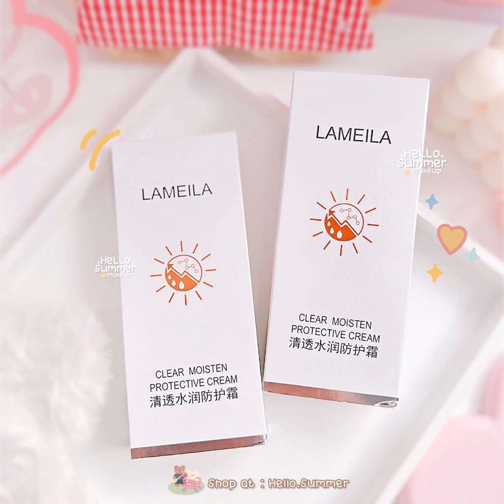 SUNSCREEN - Orange Hydrating Protective Face Sunblock Cream SPF 50ml PA+ Tone Up Effect No Whitecast