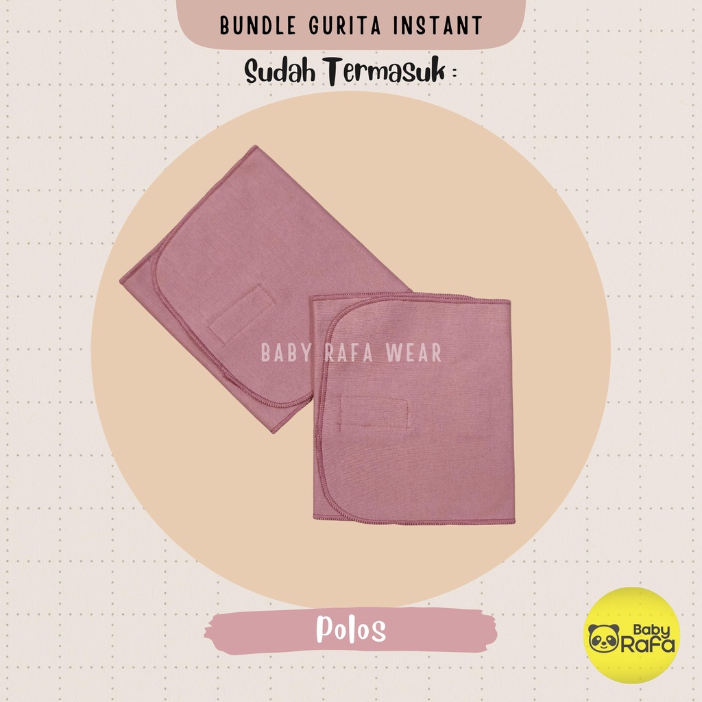 Serian Dusty - 6 Pcs Gurita Bayi Baru Lahir Serian PINK DUSTY Rekat Gurita Bayi Gurita Instant SNI Bolo Bolo