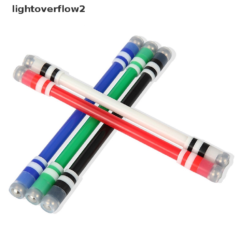 (lightoverflow2) 1pc Pulpen Gaming Model Putar Untuk Anak / Pelajar (ID)