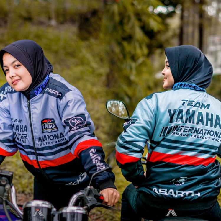 Viral Jaket Sunmori Team Yamaha Internasional Jaket Racing Jaket Pria Jaket Motor Untuk Rx King Nmax