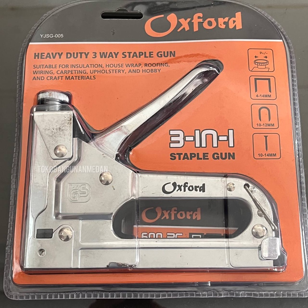 

HEKTAR TEMBAK / GUN TACKER / STAPLER 3 in 1 - OXFORD