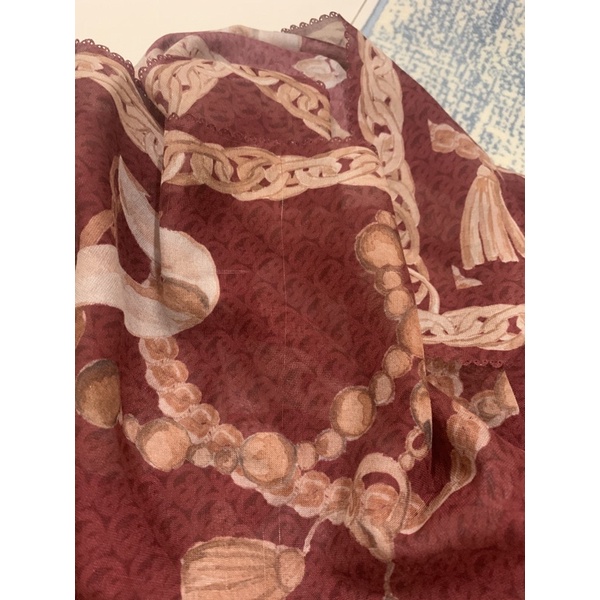 chain series ruby buttonscarves preloved