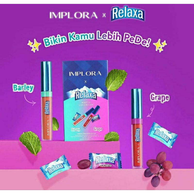 IMPLORA x RELAXA Matte LipCream || Original