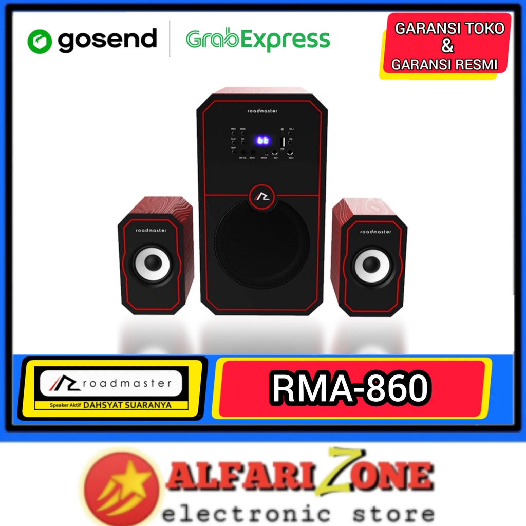 Speaker aktif Roadmaster RMA860 Speaker bluetooth karaoke RMA 860