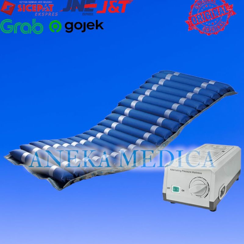 kasur anti decubitus M6 300B original lengkap kasur dan pompa