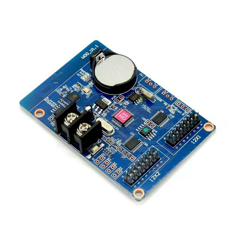 controller running text