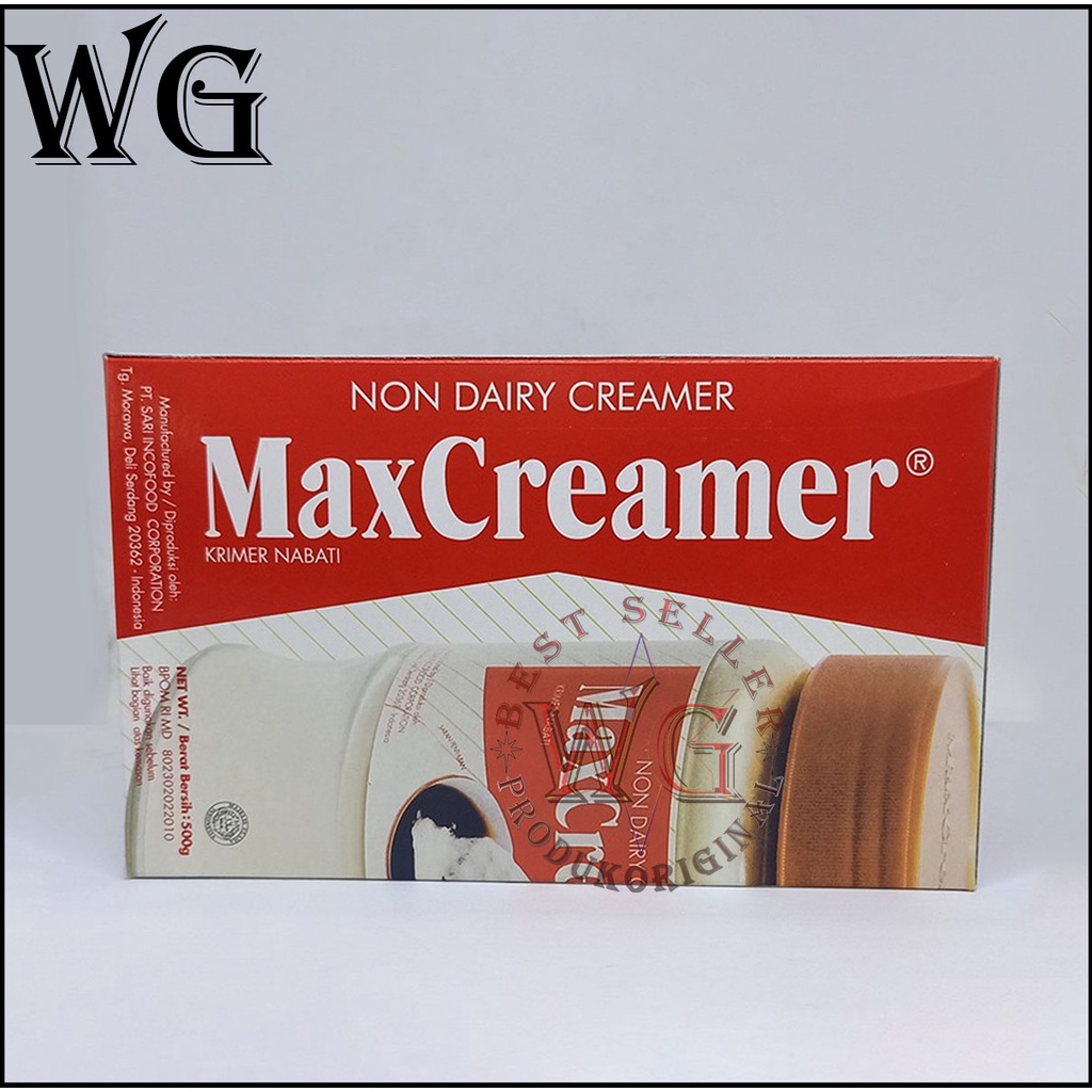 

Bahan Baking / Minuman Kesehatan / Max Creamer Kemasan 500 Gram
