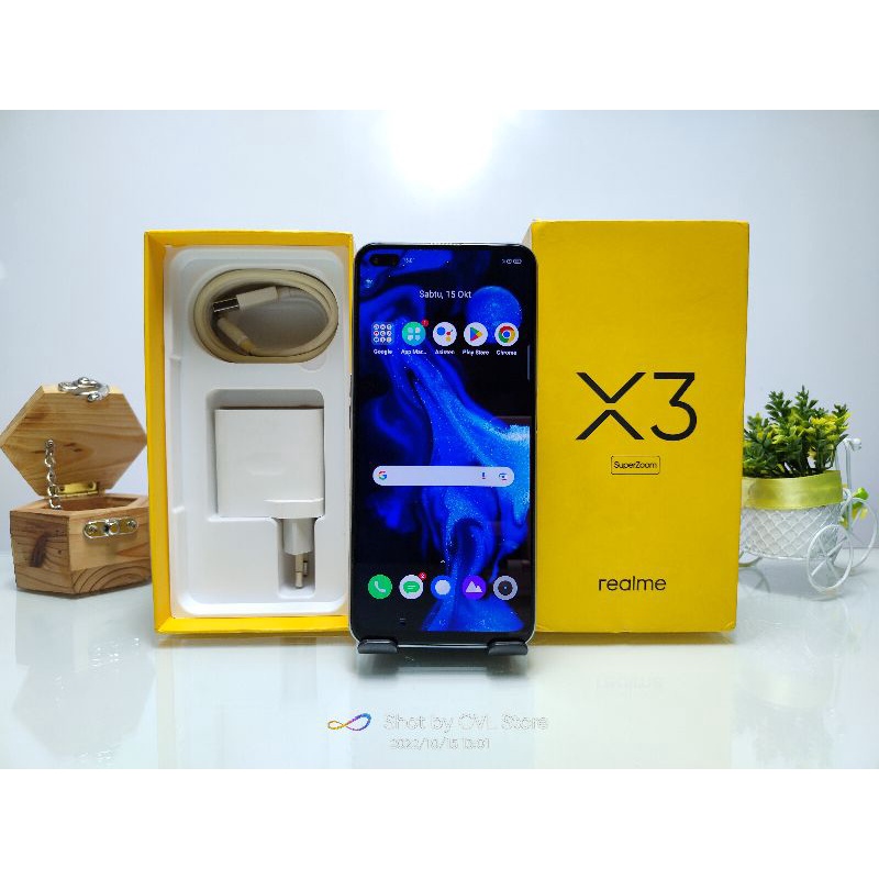 Realme X3 SuperZoom RAM 12/256 SECOND RAM 12 GB MEMORI INTERNAL 256GB HP BEKAS