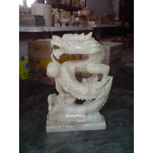 Patung Naga Onix  Hijau Tulungagung Geratis ongkir area jawa