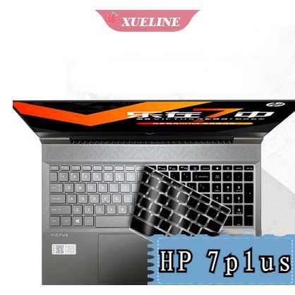 Film Pelindung keyboard laptop HP Victus Light and Shadow Elf 7 Bahan Silikon Lembut Ukuran 16.1 inch