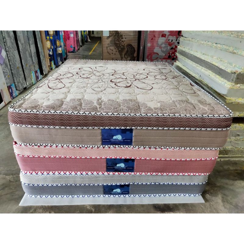 kasur spring bed olympic bearland plush top 180 x 200 garansi 15 tahun