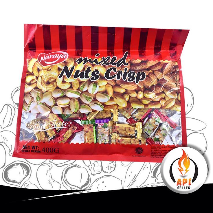 

kode6n1Mb--NARAYA MIXED NUTS CRISP / PERMEN KACANG (large)