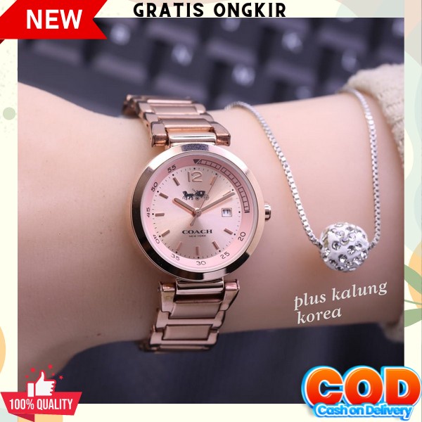 Jam Tangan Wanita Import Korea Jam Mewah Cod Premium Gaya Mahal Branded Casual Jm Tangan Wsnita Rant