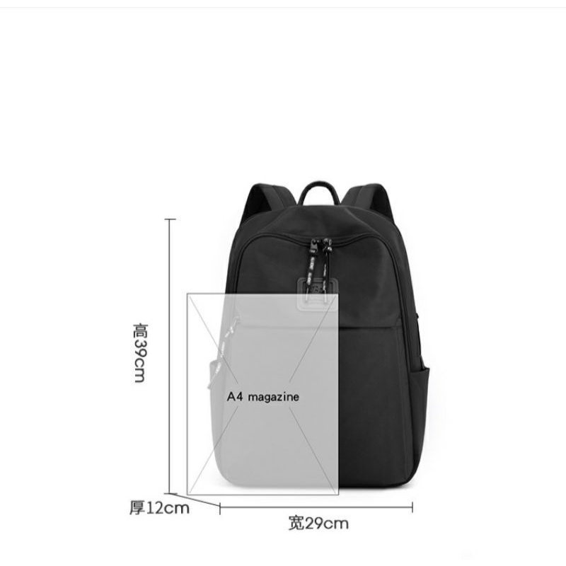BOBO FASHION0 - Tas ransel laptop bobo 2602 Tas ransel wanita bisa muat Laptop 15in bahan nilon waterproof-6