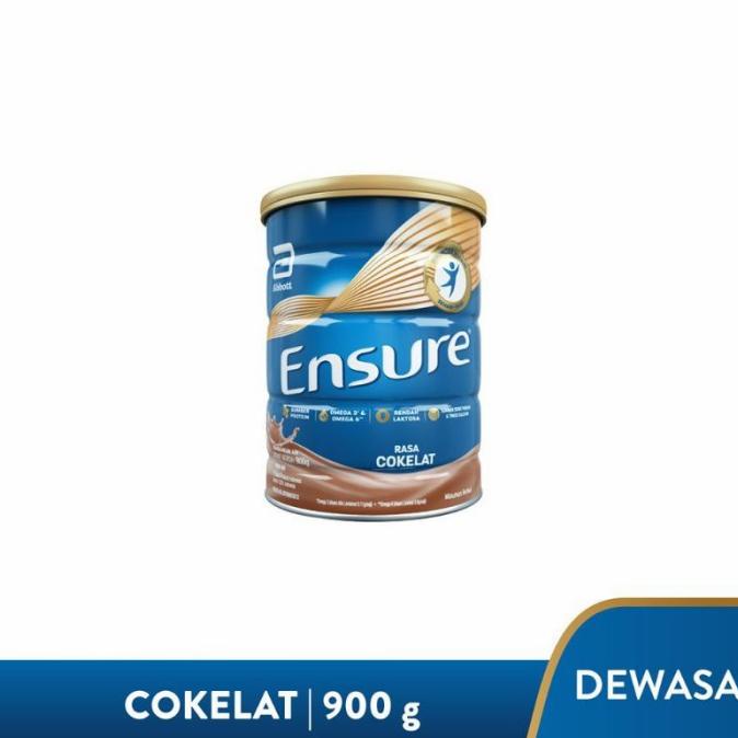 

[ COD ] ENSURE COKLAT 900 G SUSU NUTRISI DEWASA LANSIA RENDAH LAKTOSA